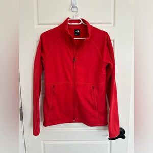 The North Face Red Full-Zip mid-layer medium